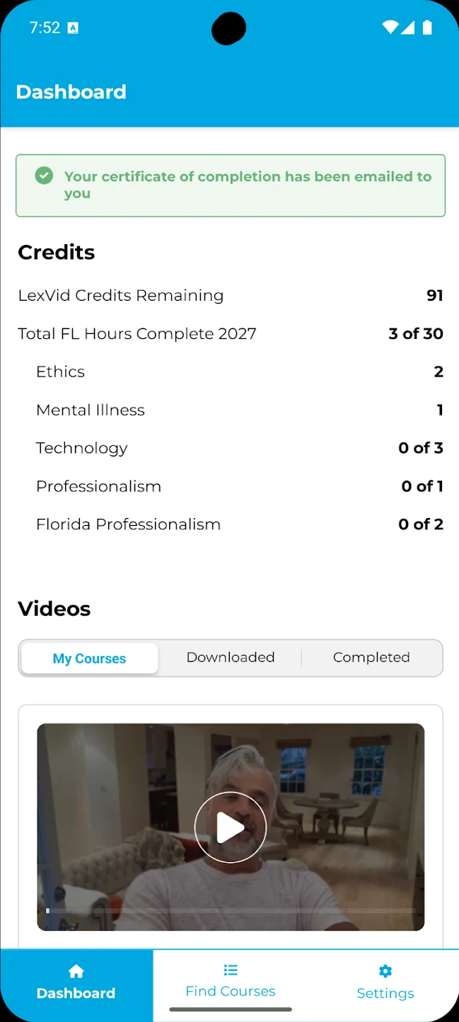 LexVid, screen 4 of 6